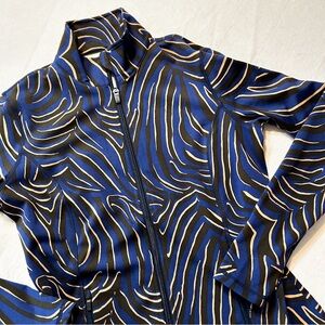 J MCLAUGHLIN// Billie Jacket in Zambria Zebra Print